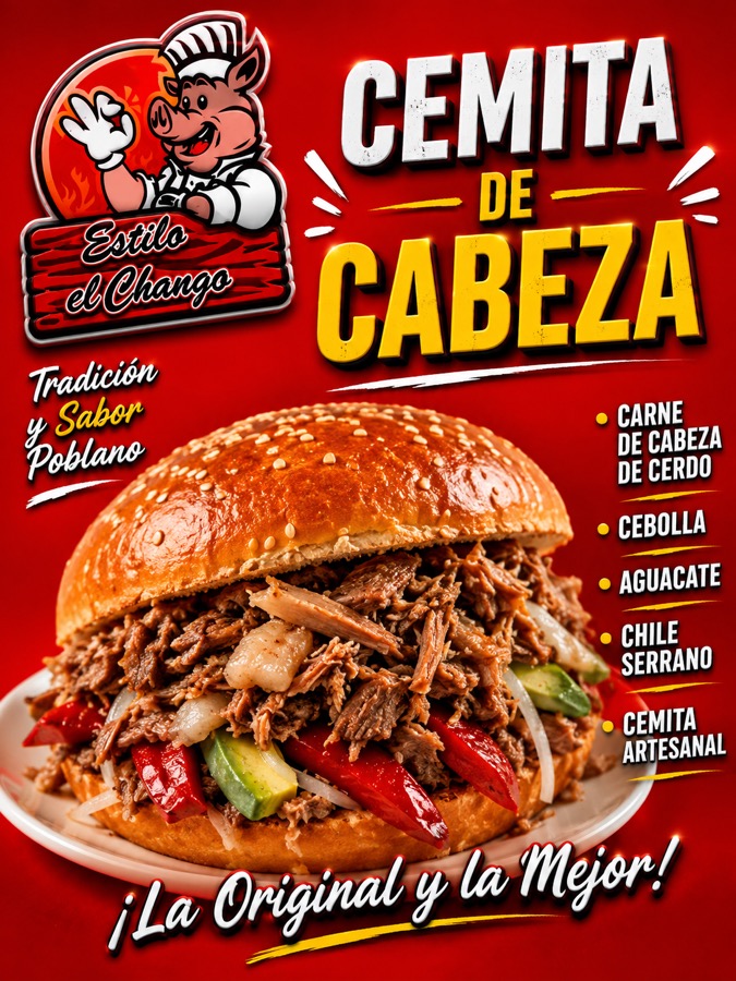 Cemita de Cabeza