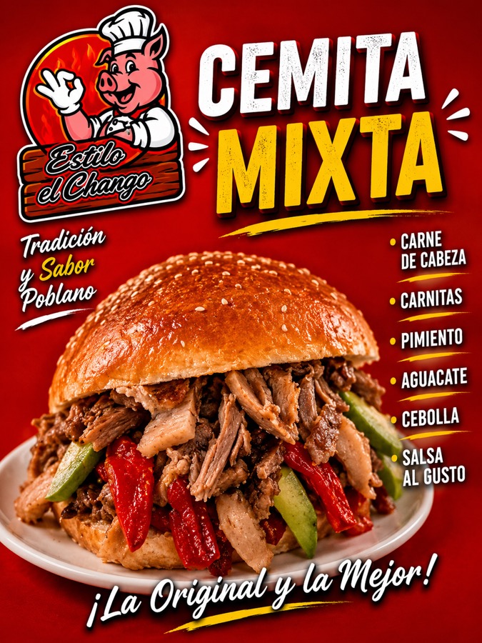 Cemita Mixta