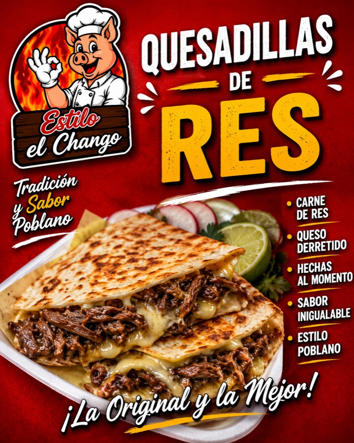 Quesadillas de Res